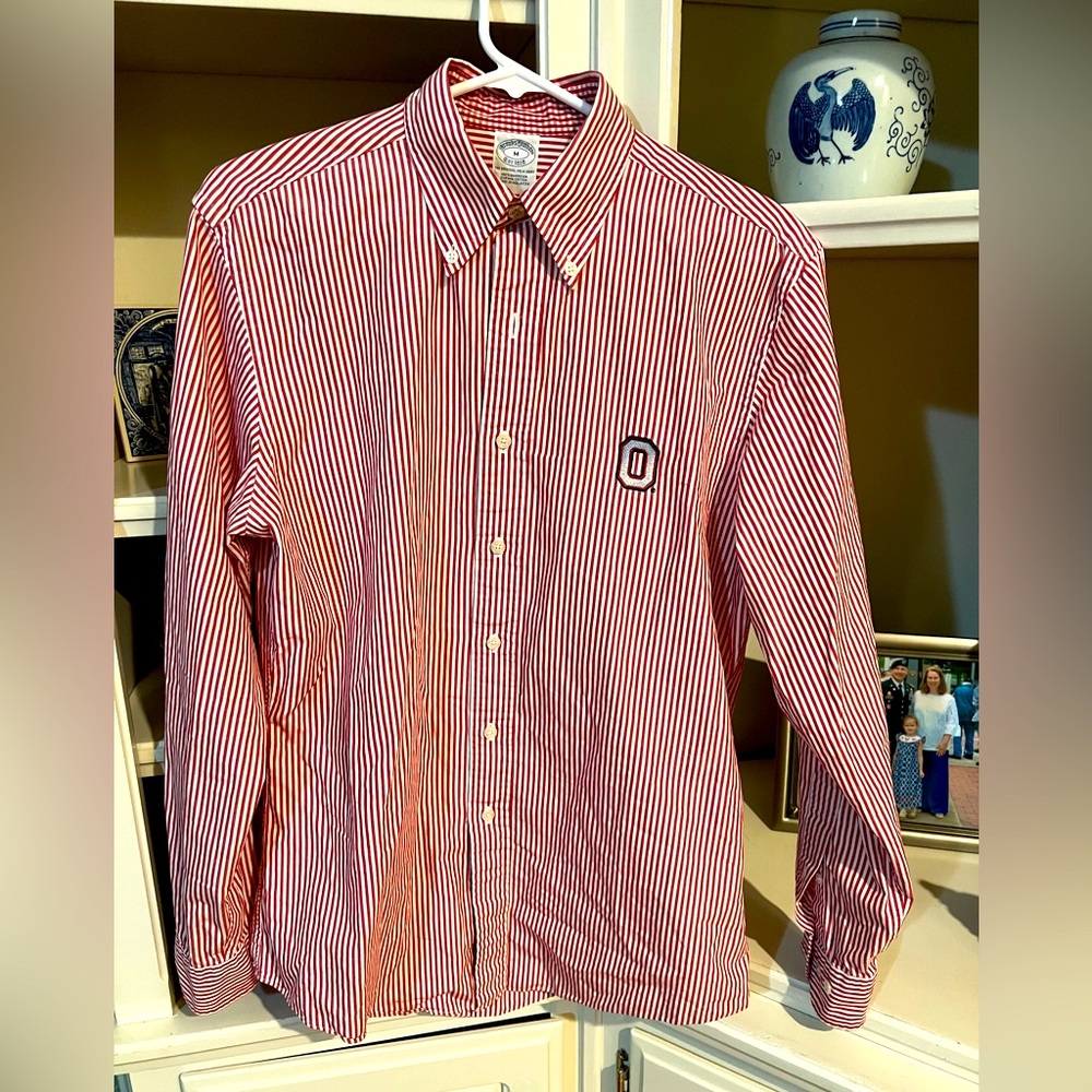 Brooks Brothers Ohio State button down
